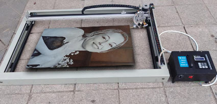 Impact Stone Engraving Machine