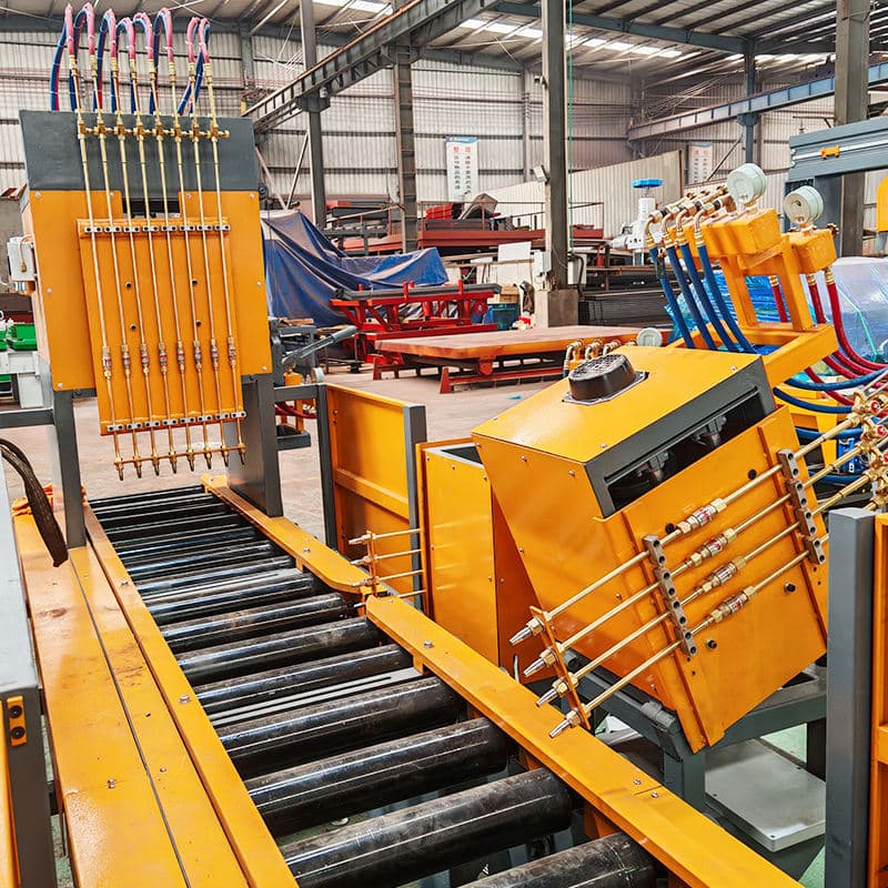 Automatic Kerbstone Flaming Machine
